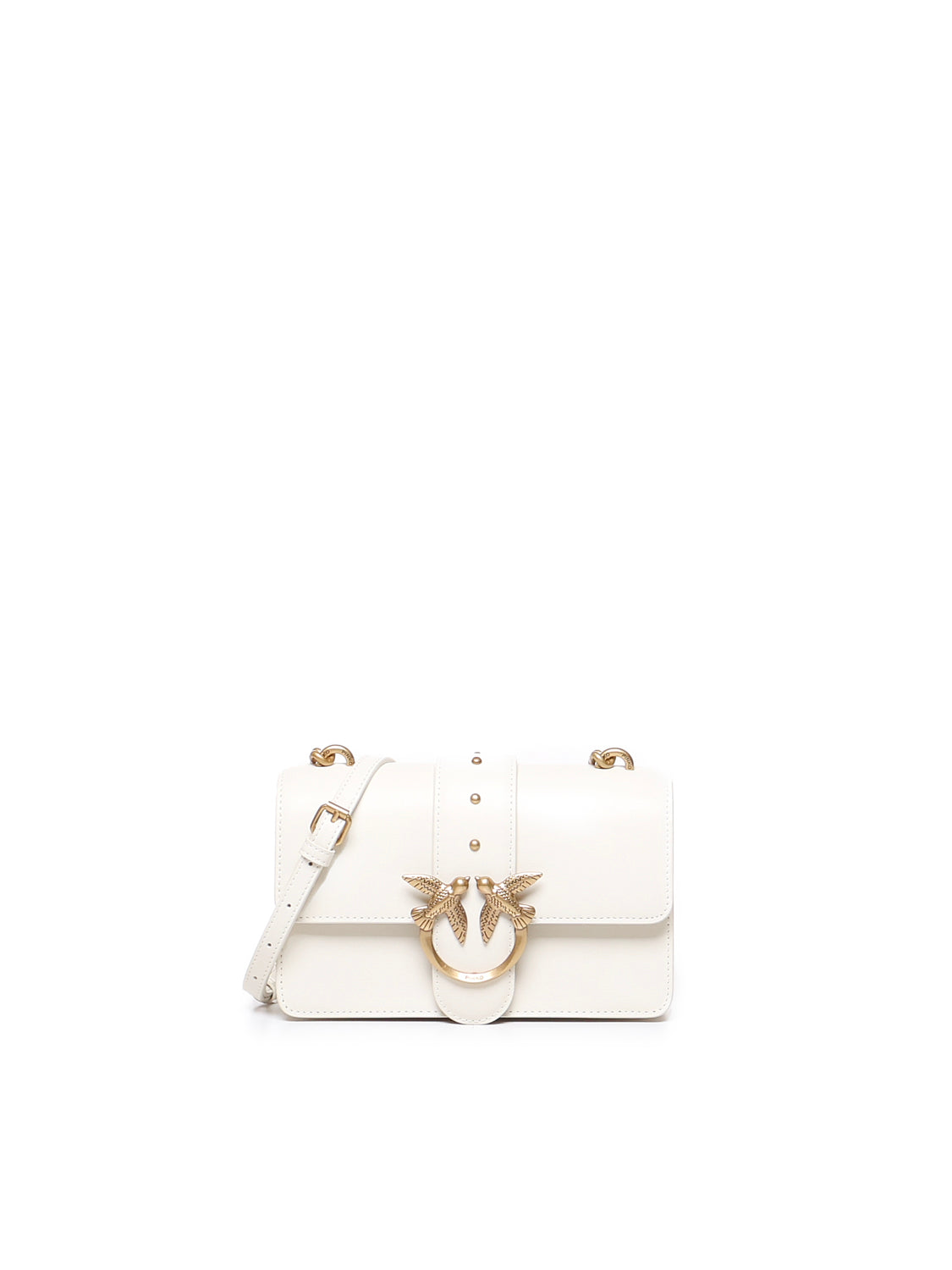 Pinko Bags White Cowskin