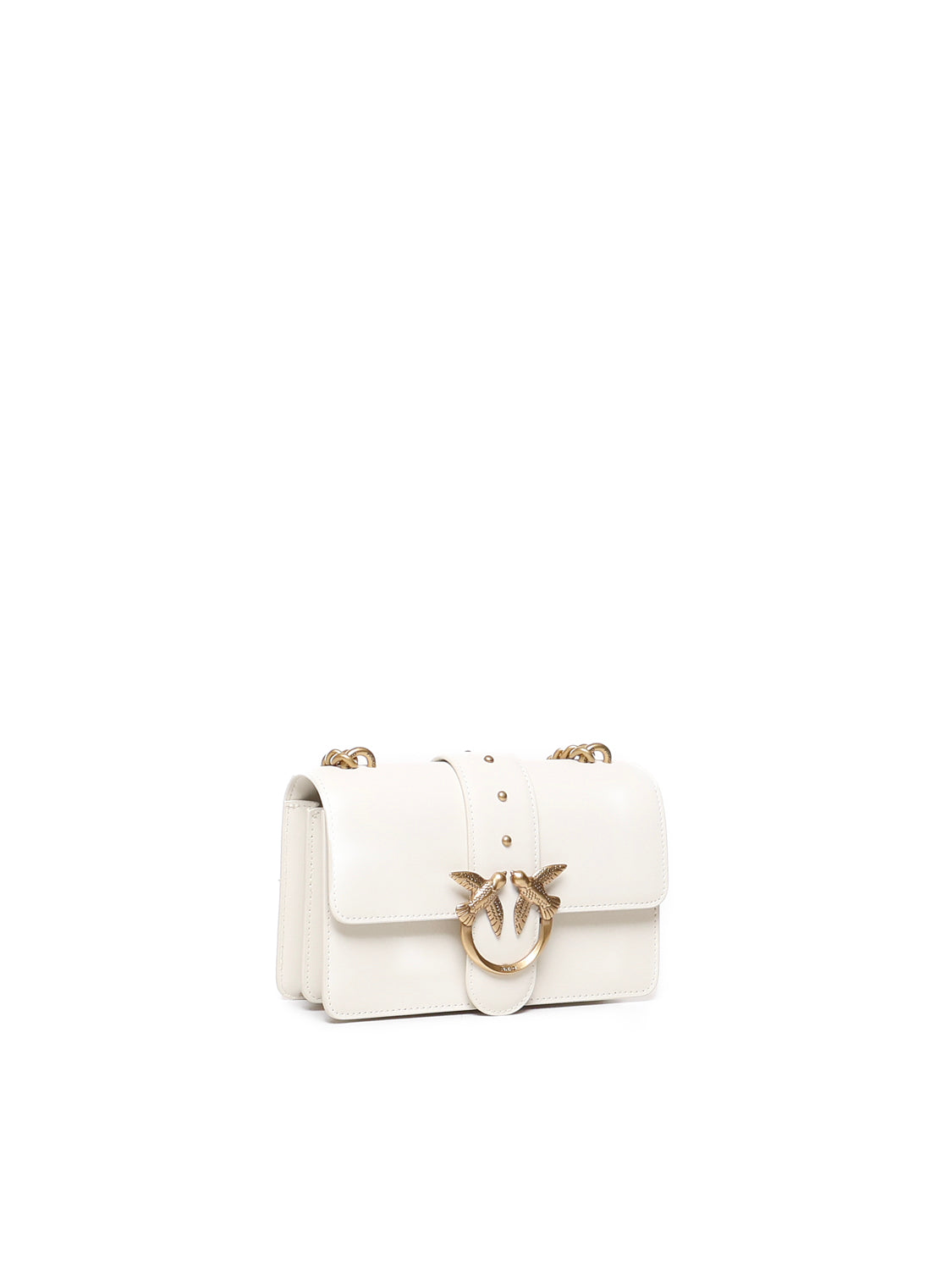Pinko Bags White Cowskin
