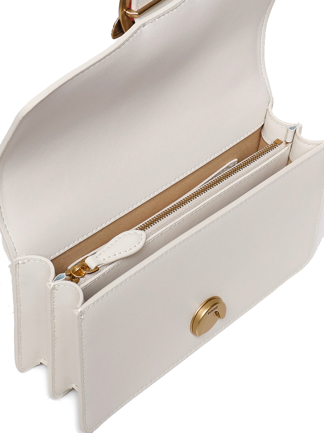 Pinko Bags White Cowskin