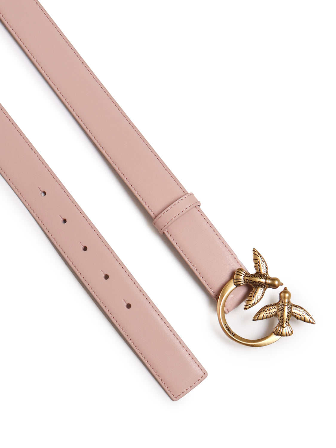 Pinko Belts Nude Calfskin