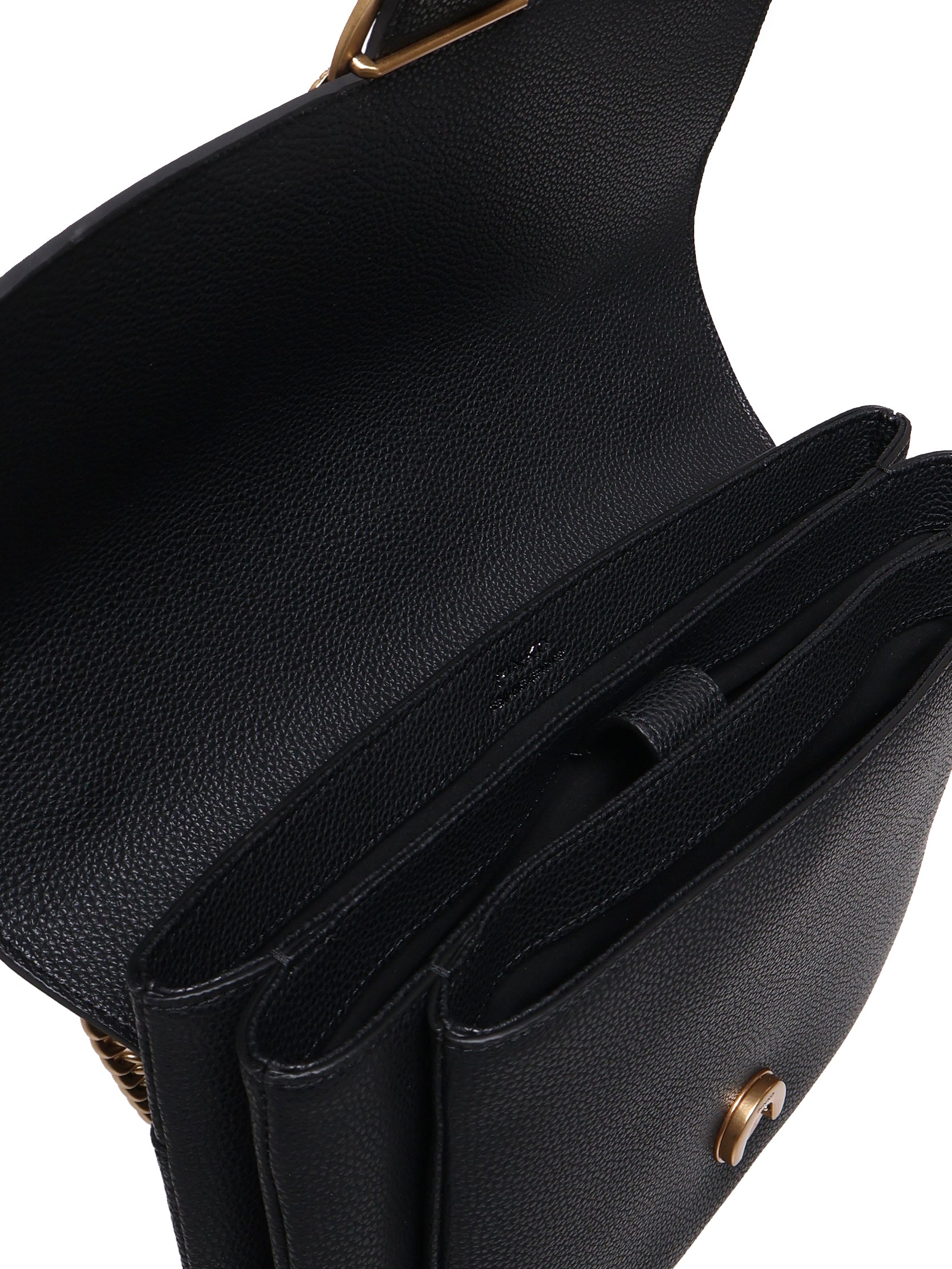 Pinko Bags Black Cowskin