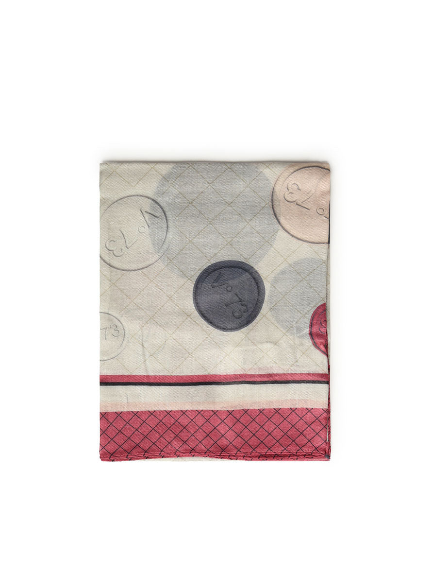 V° 73 Scarfs Beige Polyester