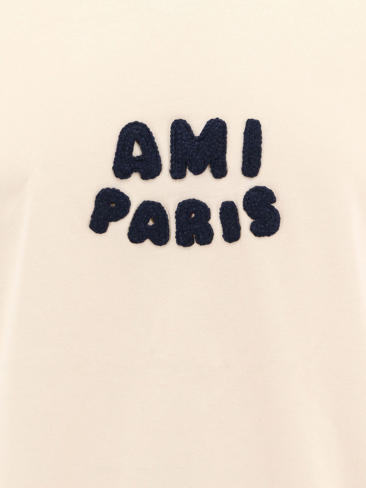 Ami Paris T-Shirts And Polos Yellow Cotone Biologico