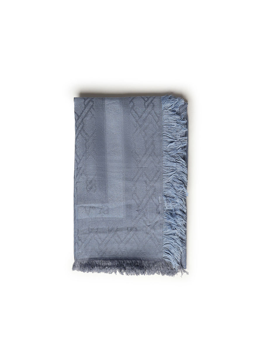 V° 73 Scarfs Blue Polyester