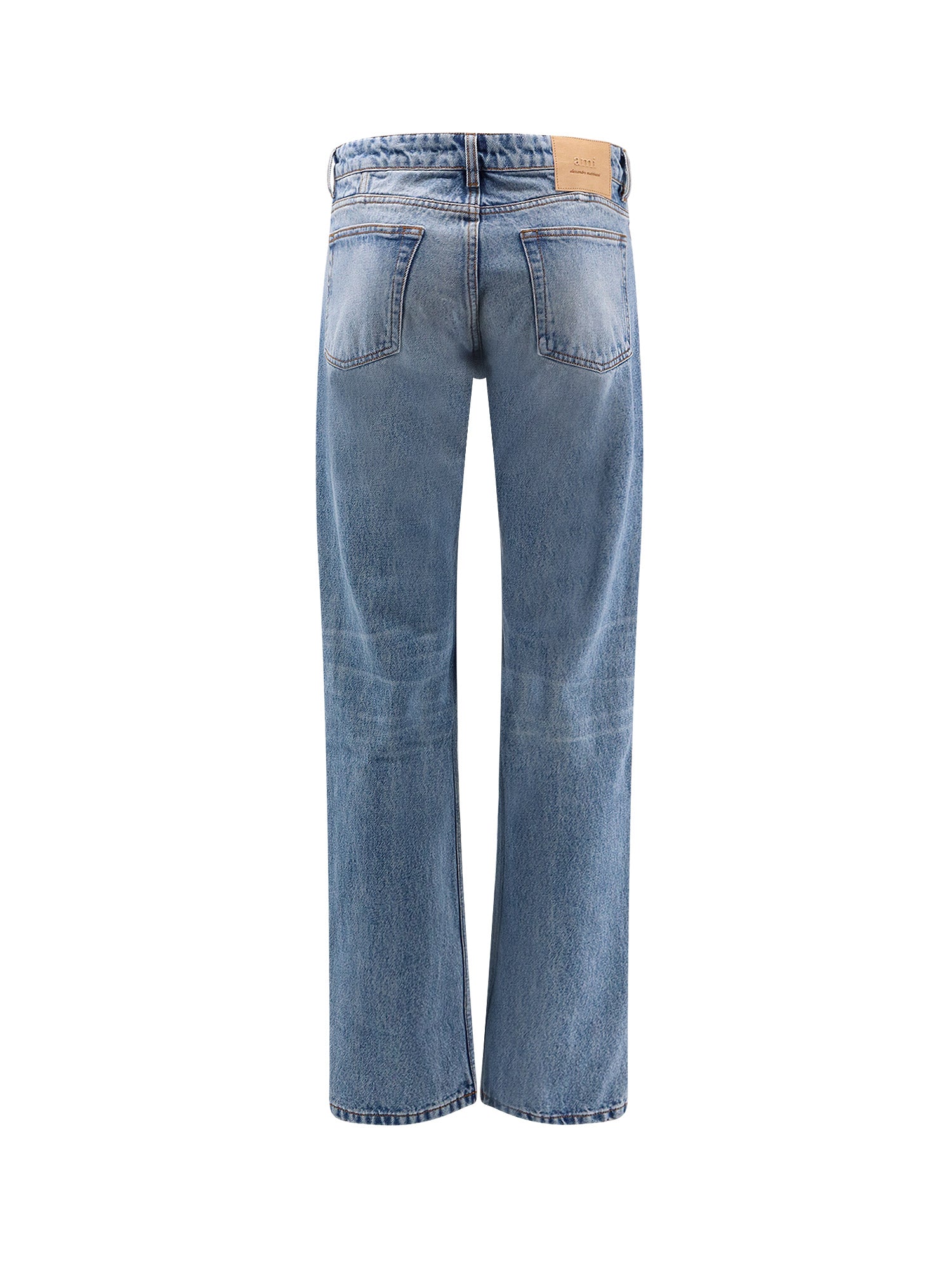 Ami Paris Jeans Blue Cotone