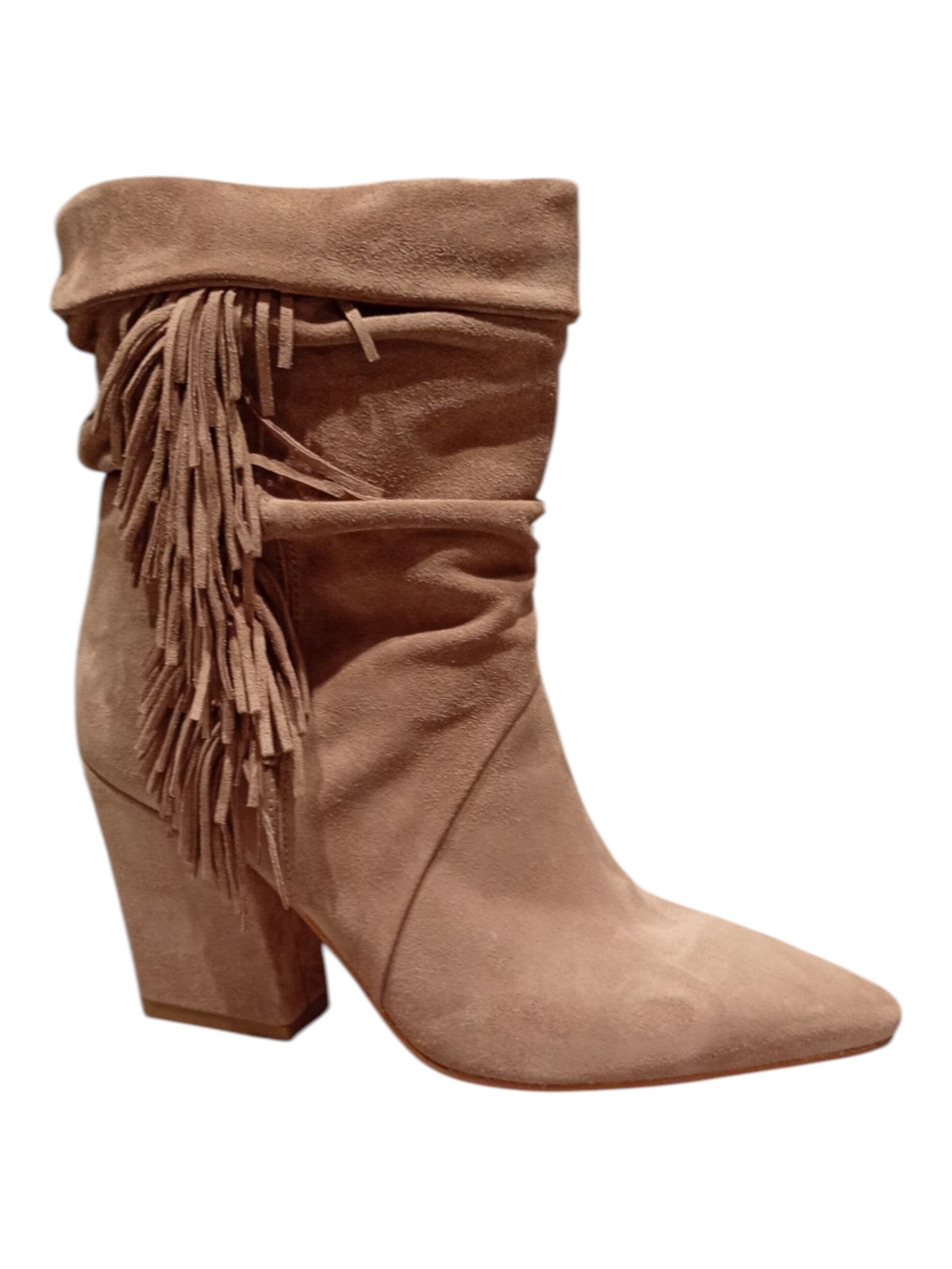 Frange Camoscio Nude & Neutrals Suede | Shoe
