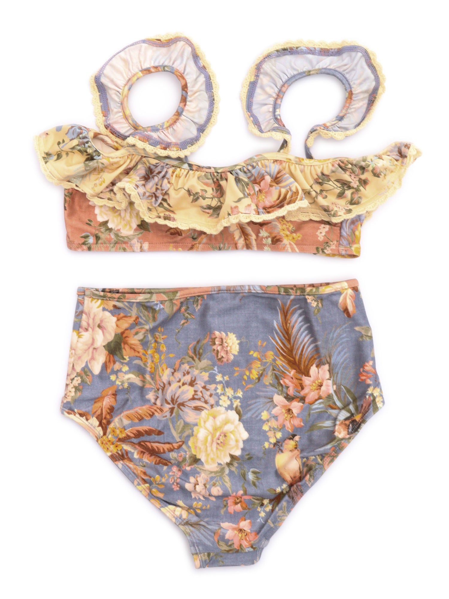 Tallow Kids Frill Bikini Multicolor Polyamide Elastane