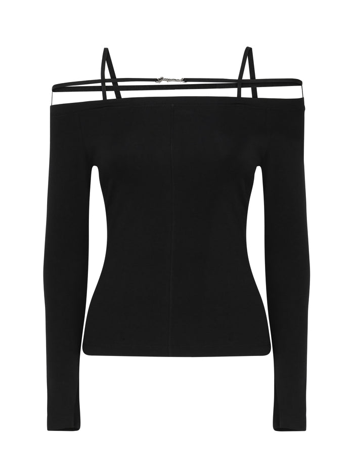 Jacquemus Top Black Cotton
