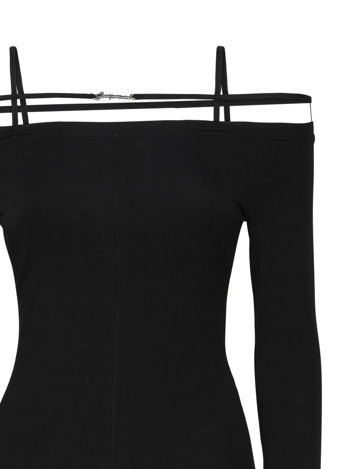 Jacquemus Top Black Cotton