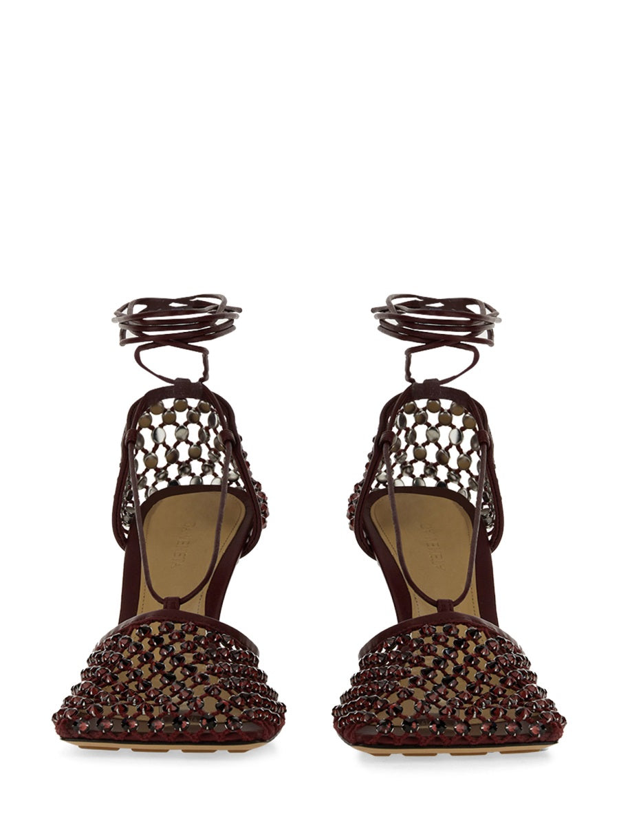 Stretch Sandal Burgundy