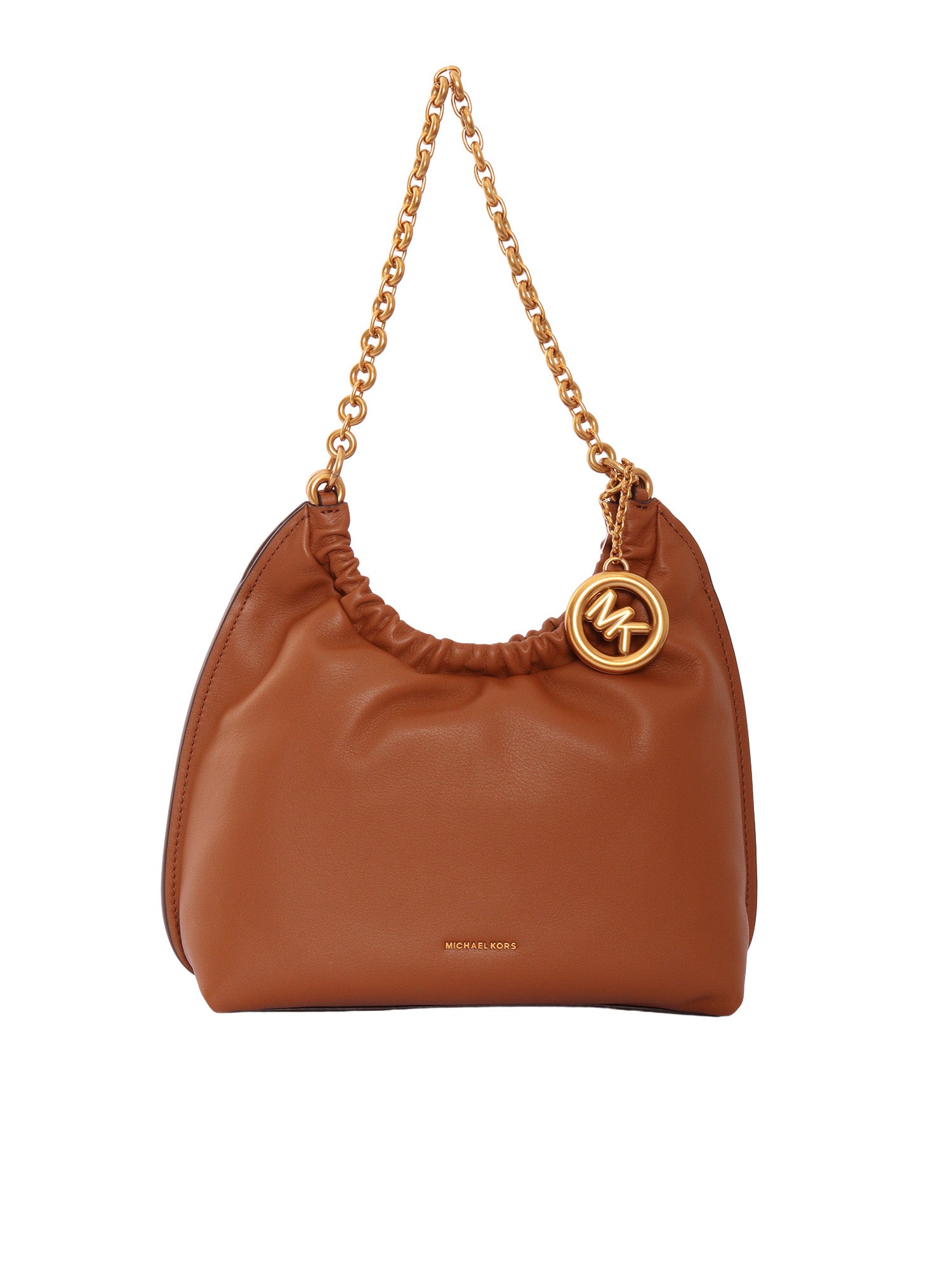 MD CINCH POUCHETTE Brown Cow Leather Handbag