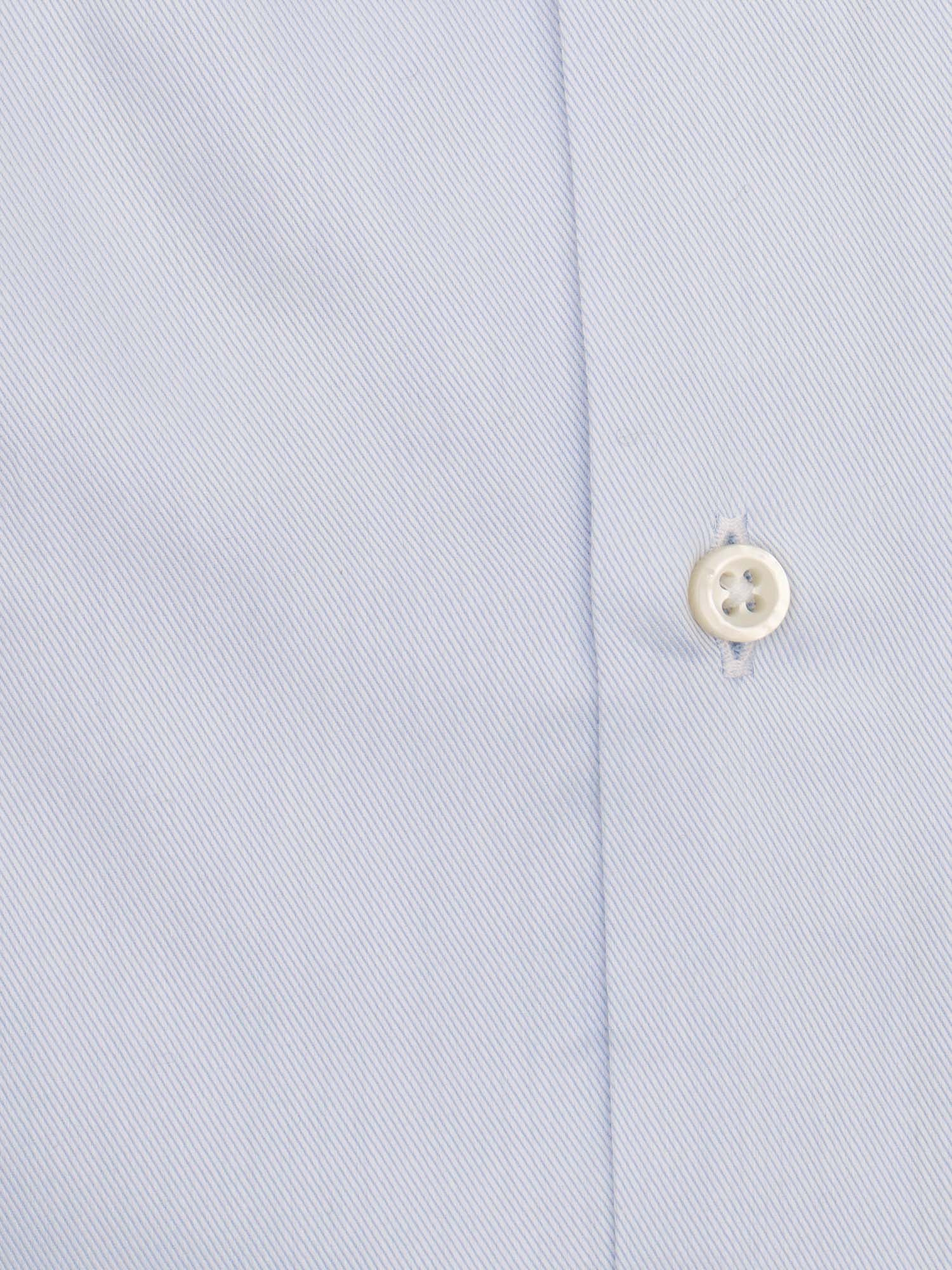 Mens Shirt Light Blue Cotton