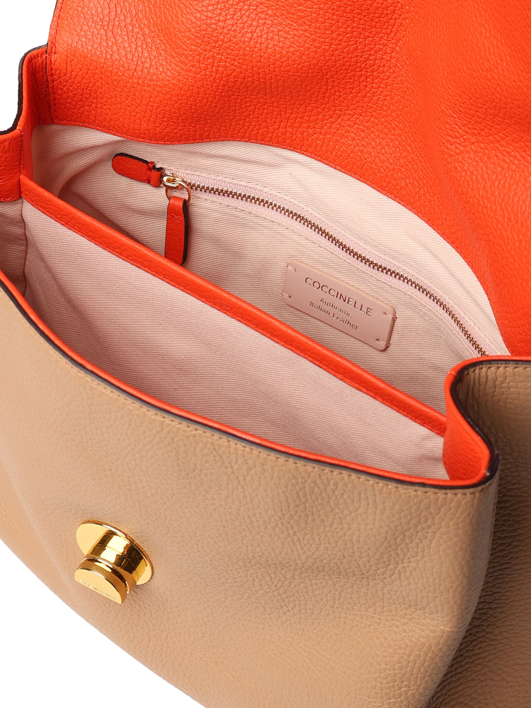 Coccinelle Bags Beige Cowskin