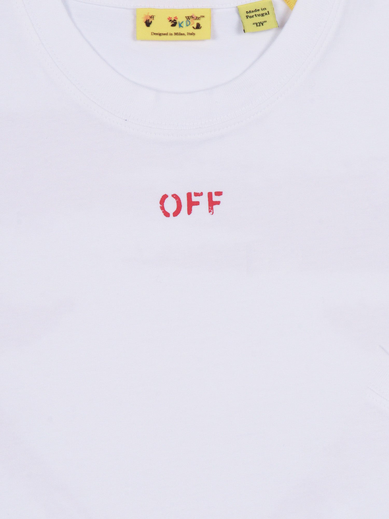 ARROW PAINT TEE S-S White Cotton Short Sleeves T-shirt