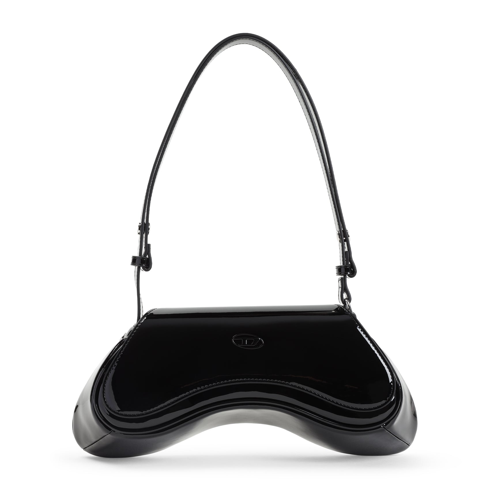 Play Shoulder Bag Black Polyurethane