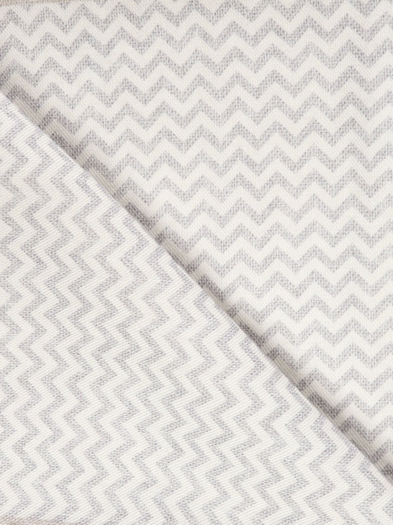 Eleventy Scarfs White, Grey Wool