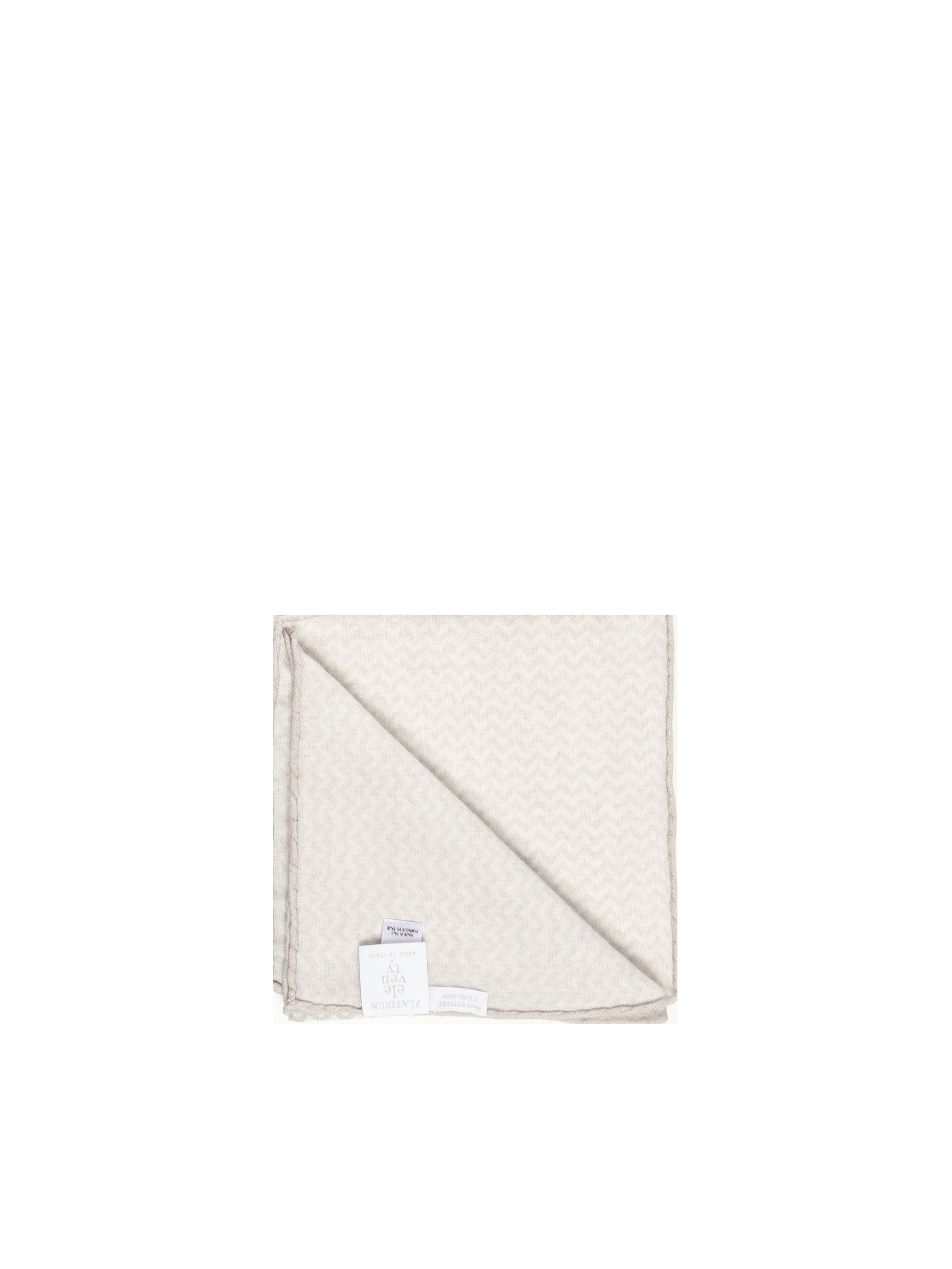Eleventy Scarfs White, Grey Wool