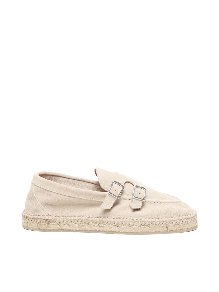 Eleventy Flat Shoes Beige Linen