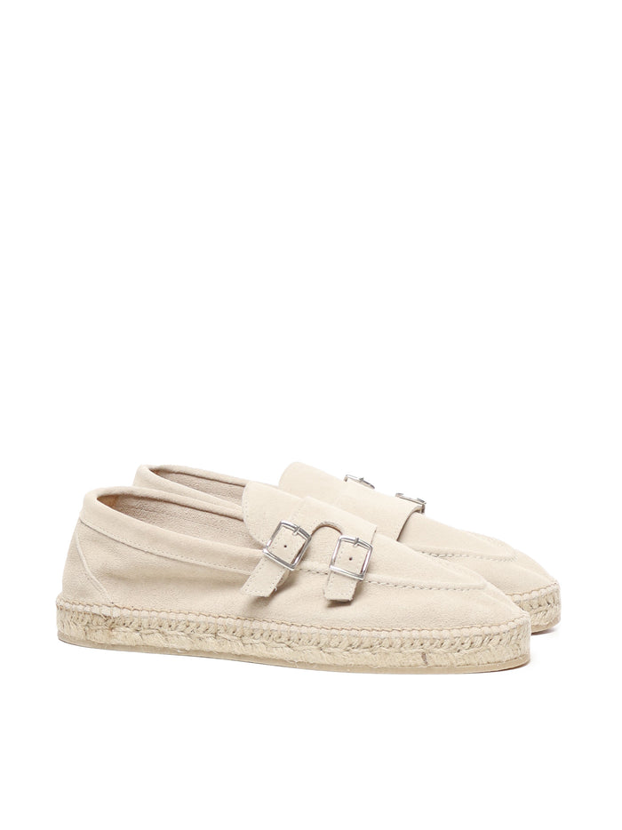 Eleventy Flat Shoes Beige Linen