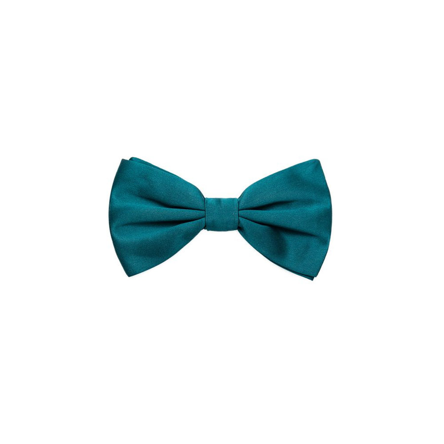 Dolce & Gabbana 100% Silk bow tie in teal