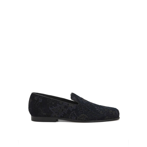 Etro 52% Viscose loafer in navy