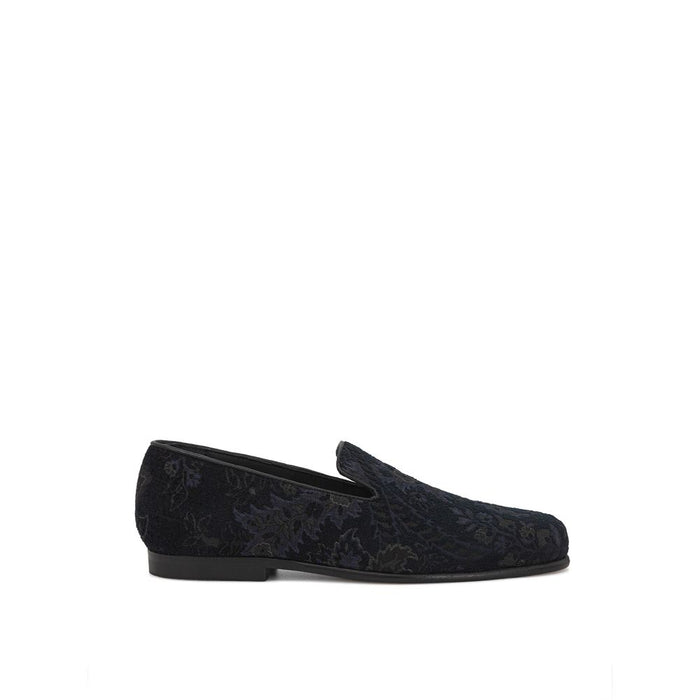 Etro 52% Viscose loafer in navy