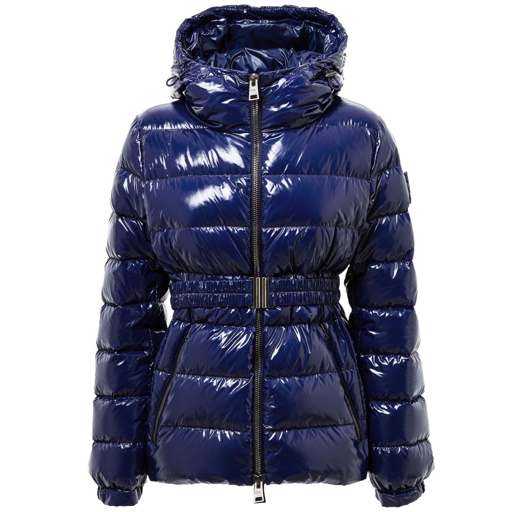 Herno 100% Polyamide; Padding: Goose Down down jacket in navy