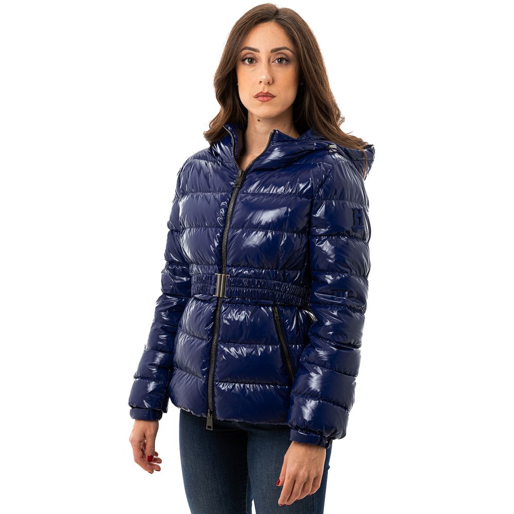 Herno 100% Polyamide; Padding: Goose Down down jacket in navy — view 2