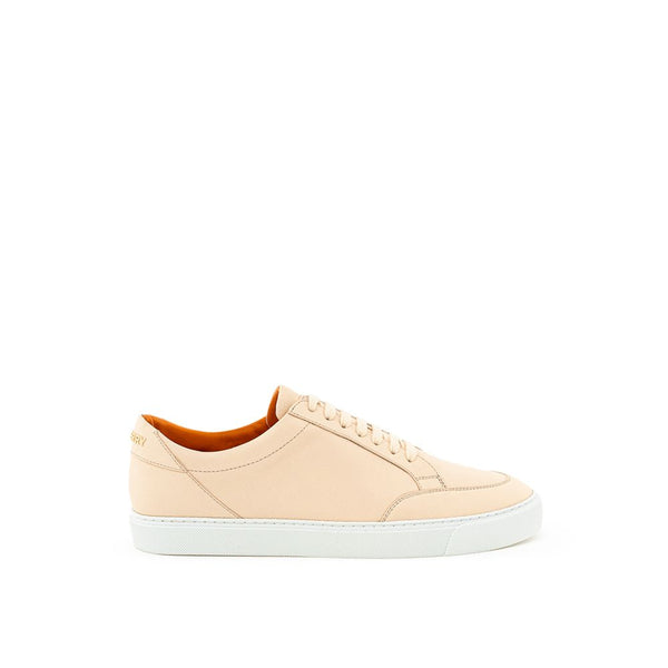 Burberry 100% Leather sneaker in beige