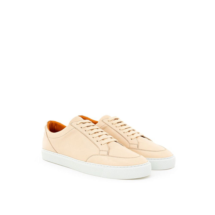 Burberry 100% Leather sneaker in beige — view 2