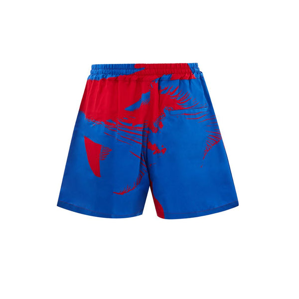 Bottega Veneta 84% Viscose shorts in blue
