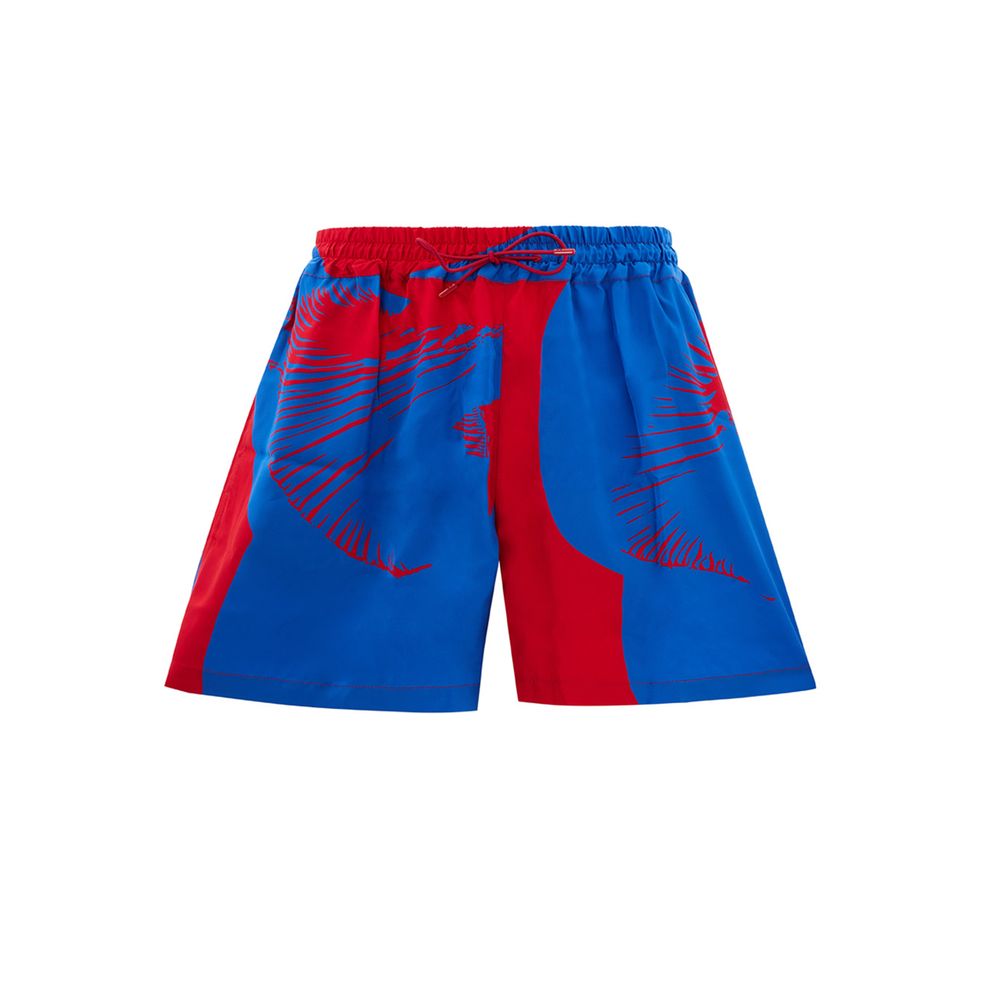 Bottega Veneta 84% Viscose shorts in blue — view 2