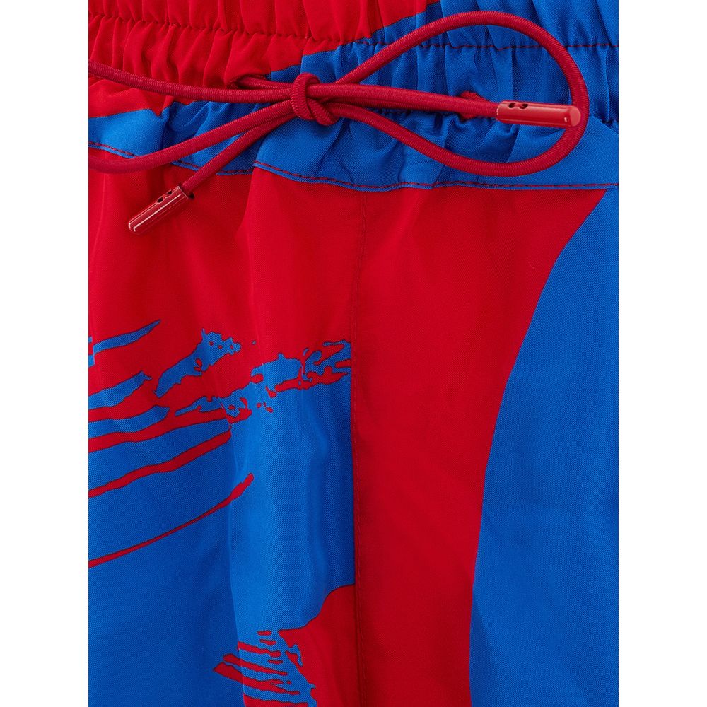 Bottega Veneta 84% Viscose shorts in blue — view 3