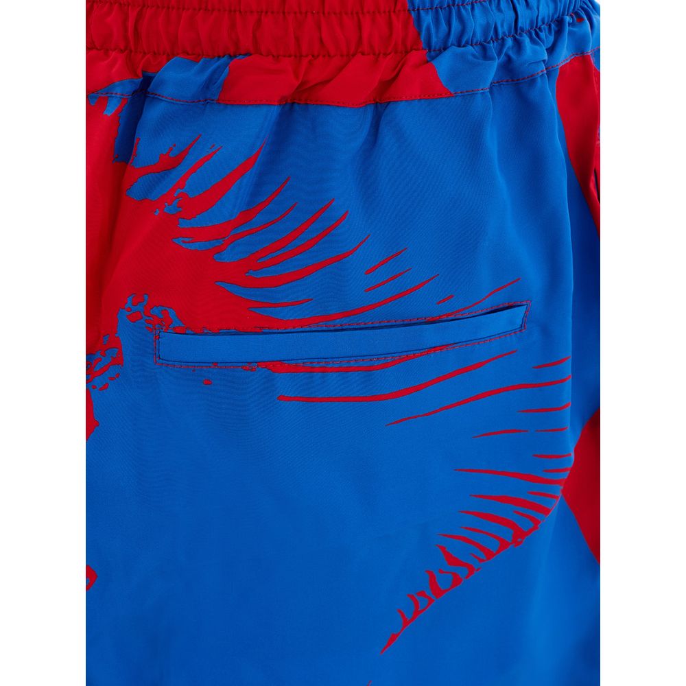 Bottega Veneta 84% Viscose shorts in blue — view 5