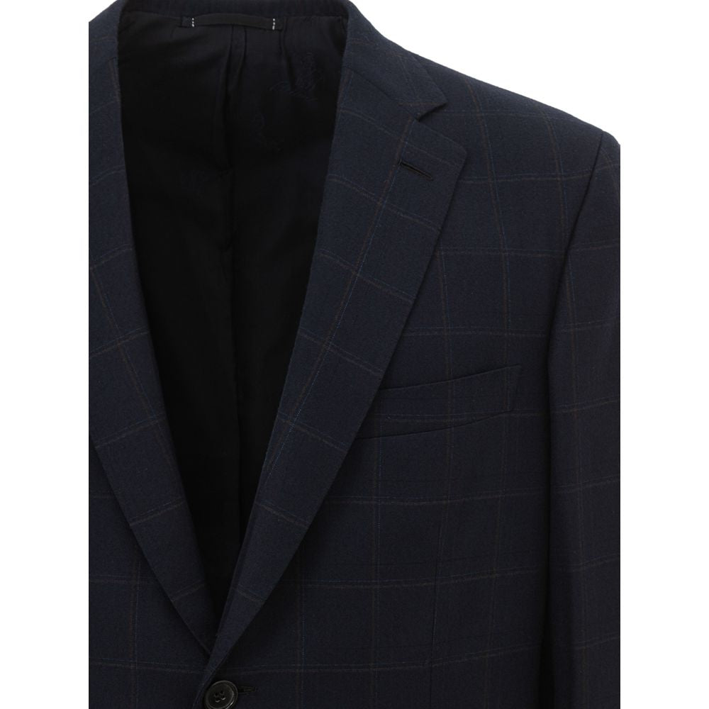 Brioni blazer in navy — view 3