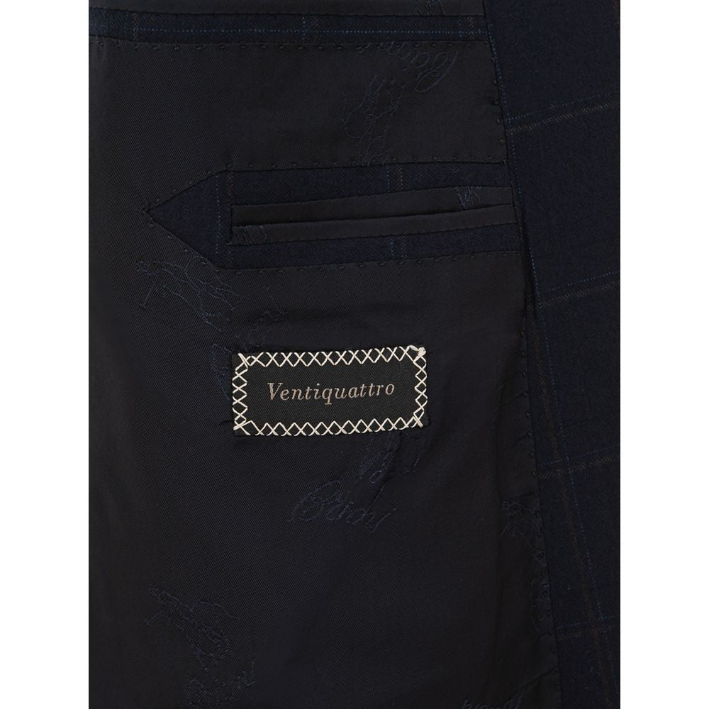 Brioni blazer in navy — view 4