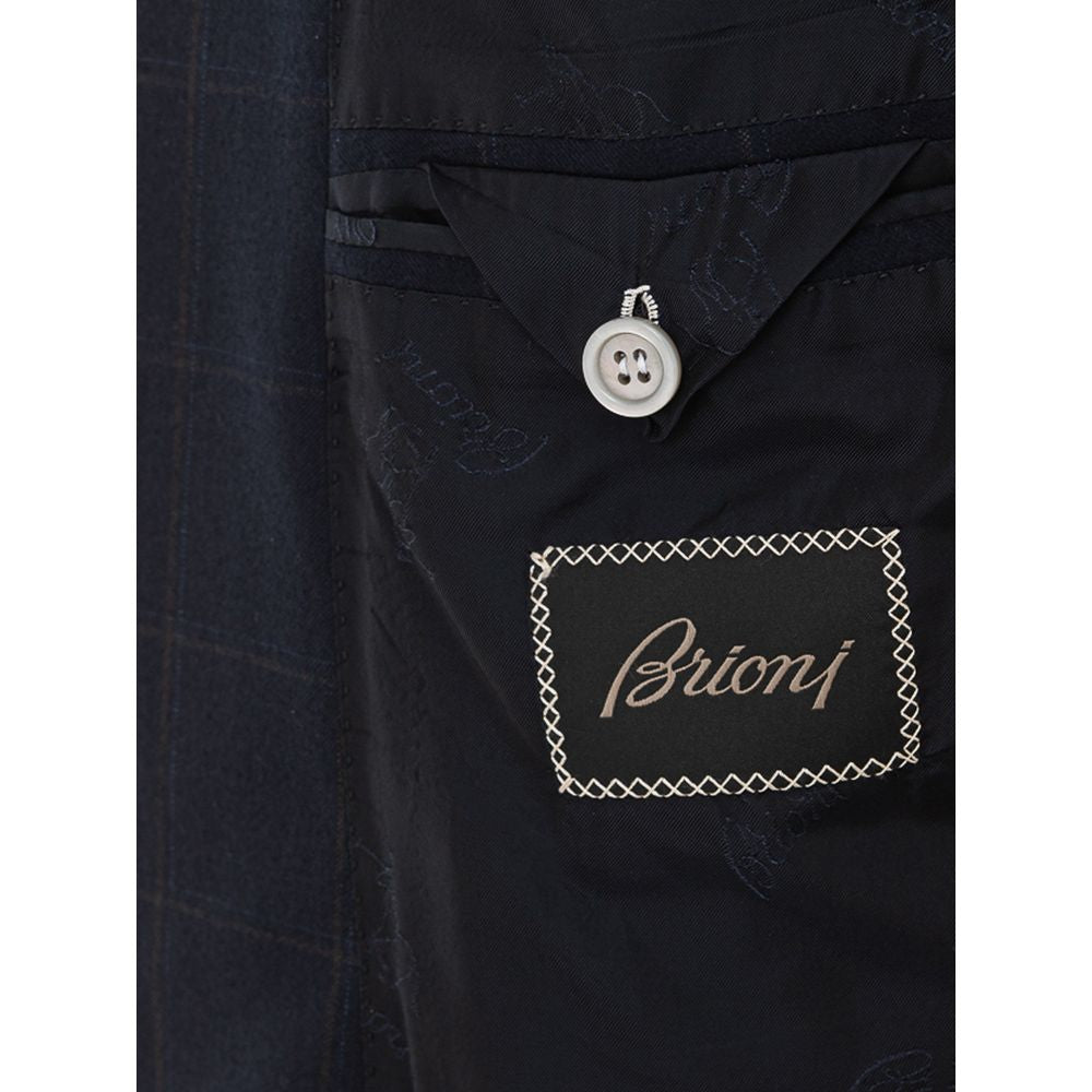 Brioni blazer in navy — view 5