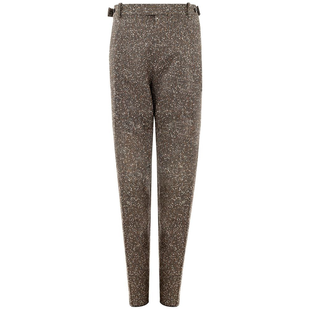 Bottega Veneta 60% Viscose trousers in brown