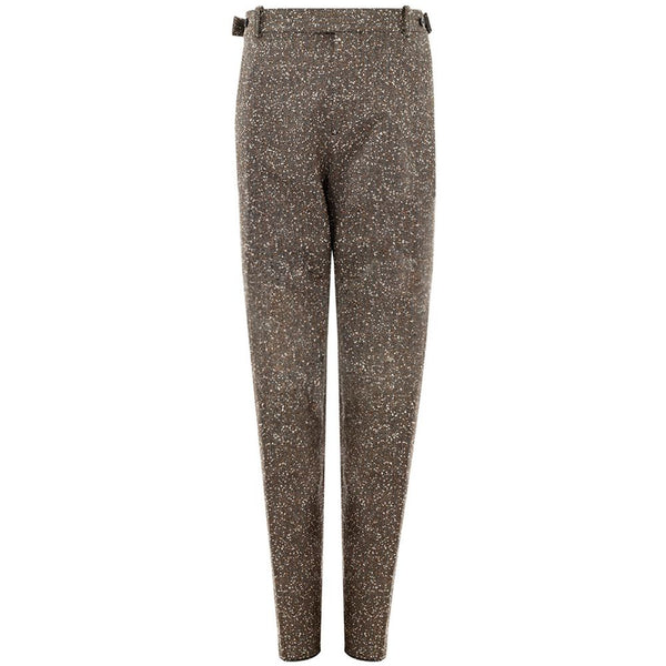 Bottega Veneta 60% Viscose trousers in brown