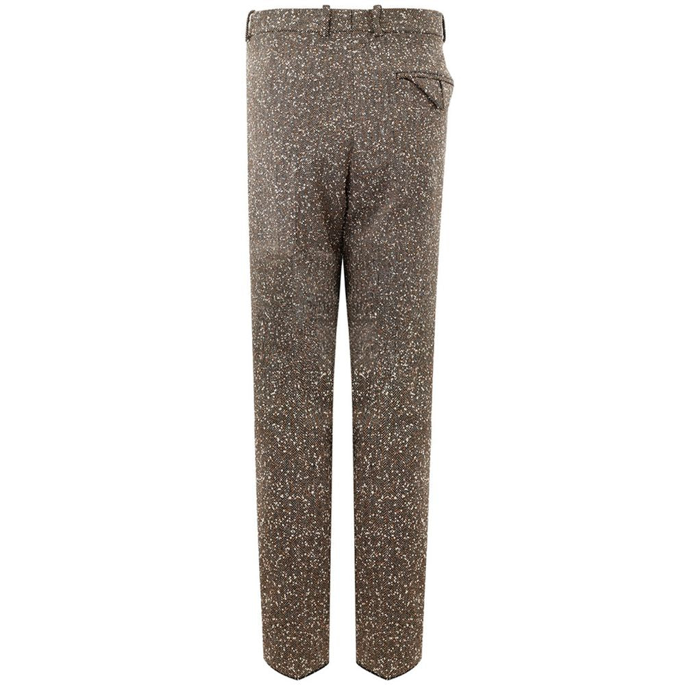 Bottega Veneta 60% Viscose trousers in brown — view 2
