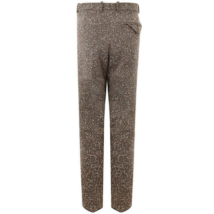 Bottega Veneta 60% Viscose trousers in brown — view 2