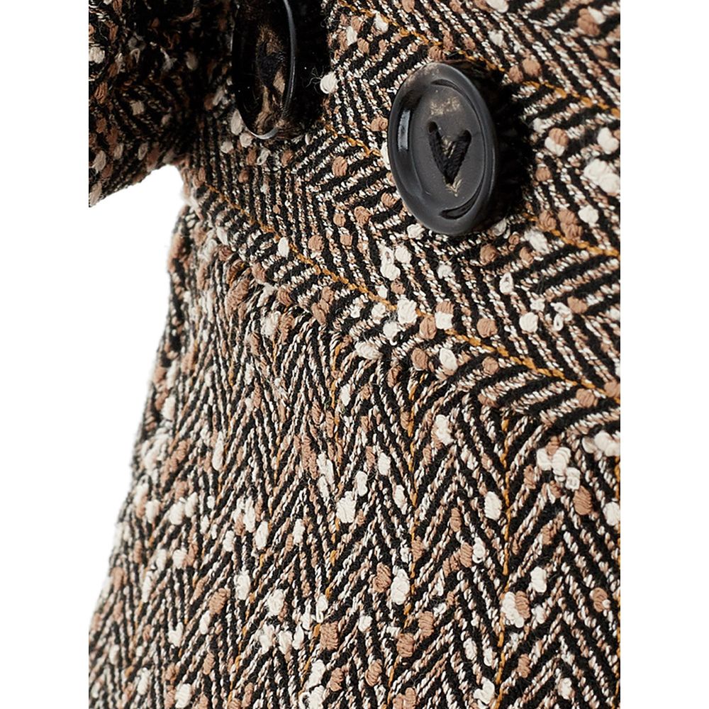 Bottega Veneta 60% Viscose trousers in brown — view 4