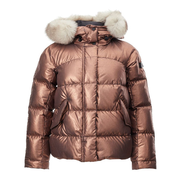 Peuterey 100% Polyester down jacket in bronze