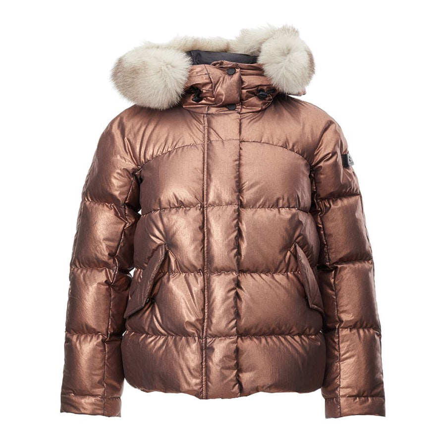 Peuterey 100% Polyester down jacket in bronze