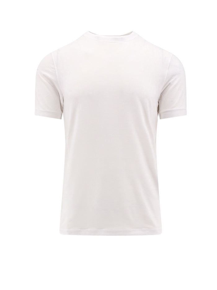 Giorgio Armani T-shirts and Polos White Viscosa Elastane