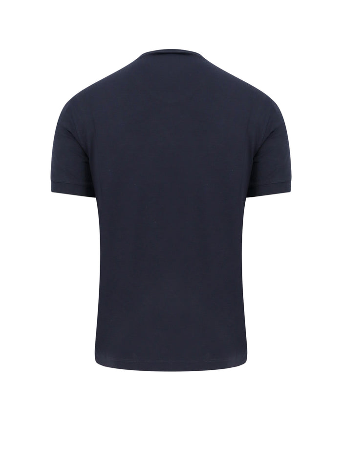 Giorgio Armani T-shirts and Polos Blue Viscosa Elastan
