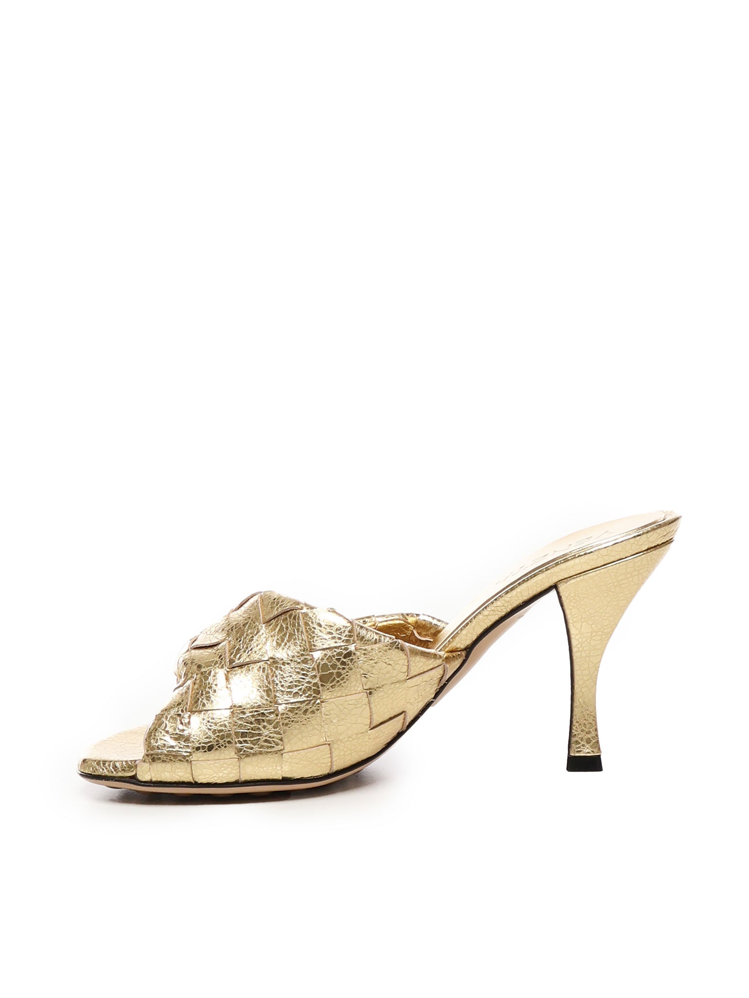 Bottega Veneta Sandals Golden Lambskin