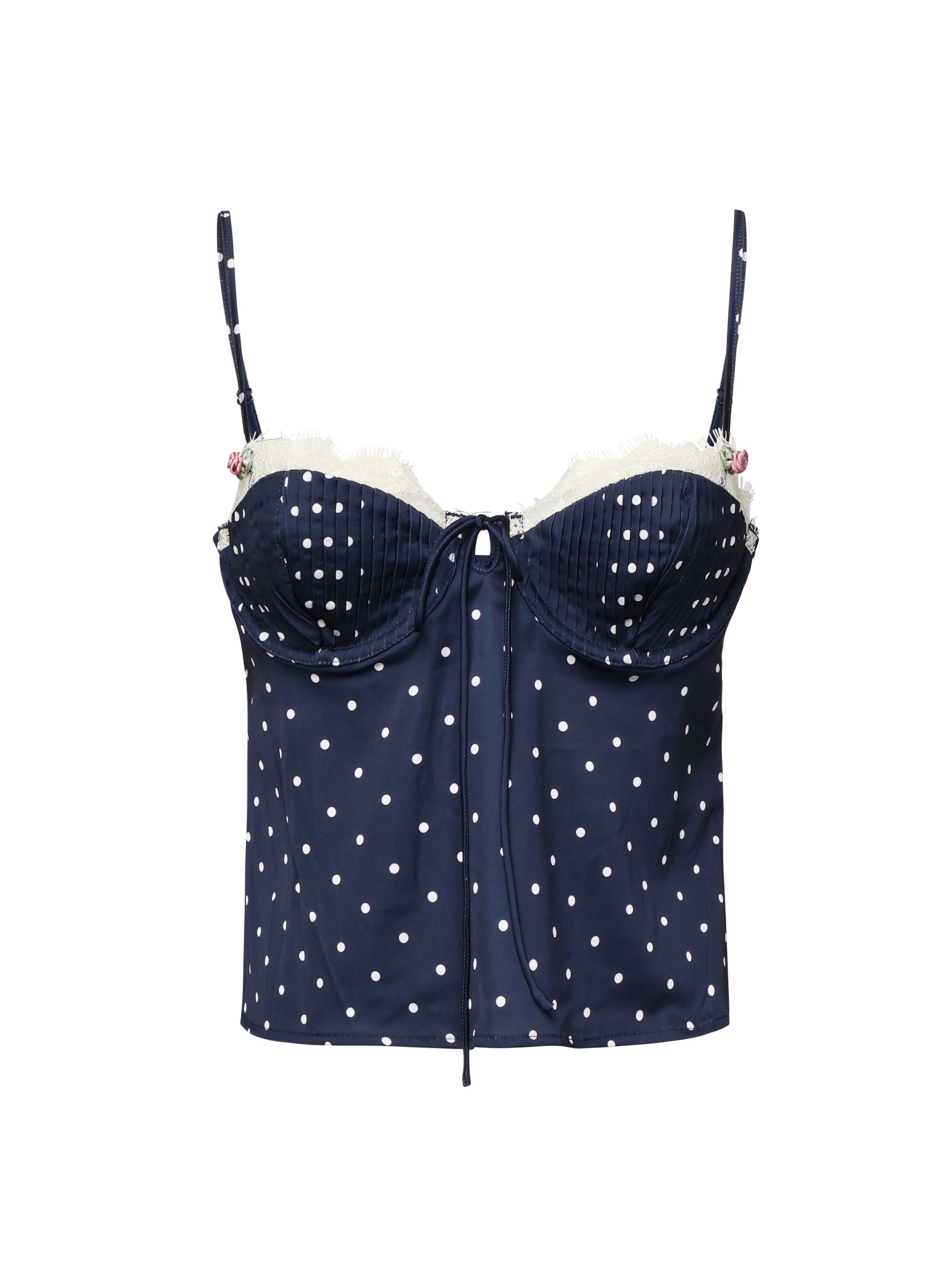 For Love & Lemons Top Blue Polyester
