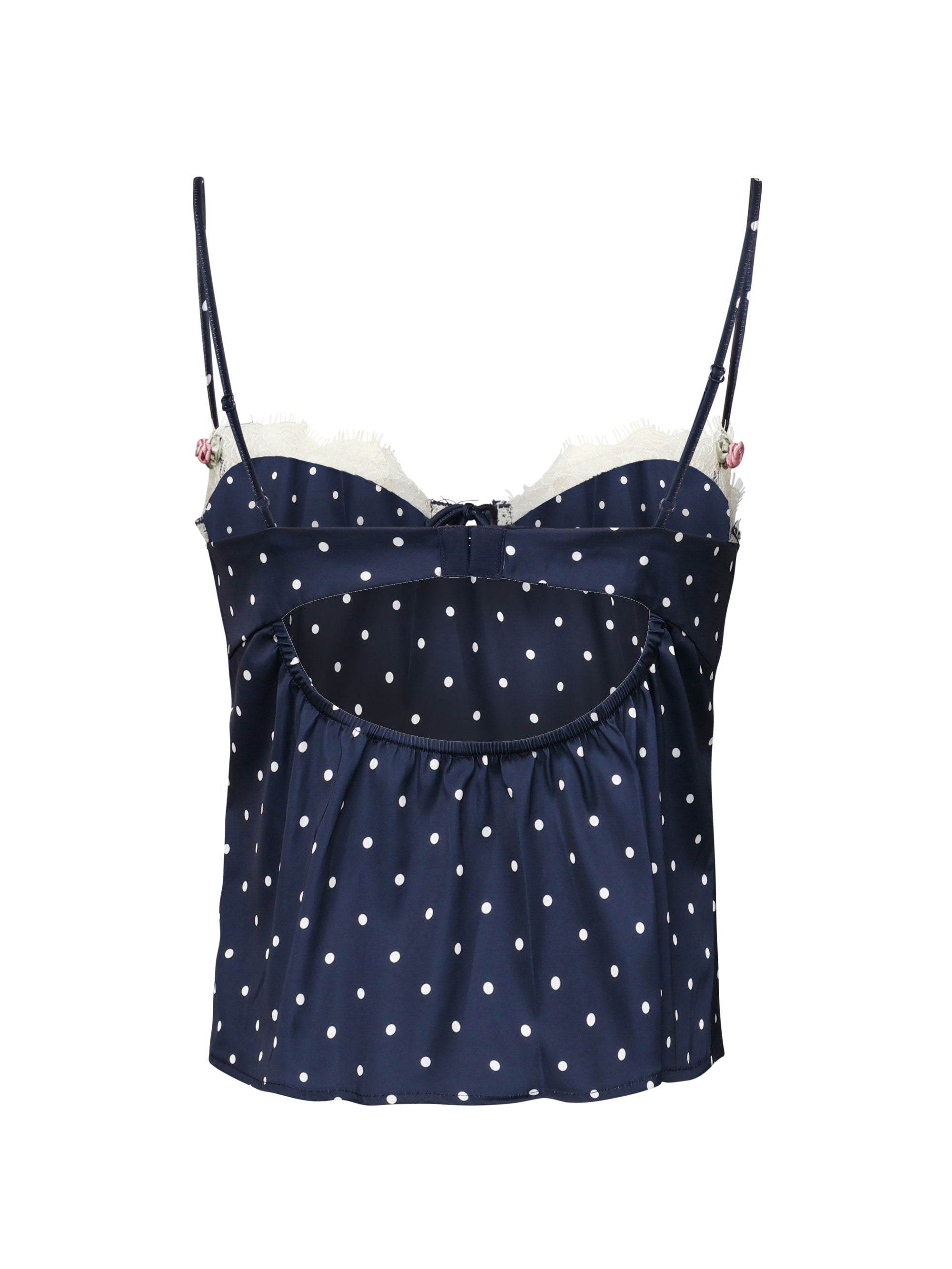 For Love & Lemons Top Blue Polyester