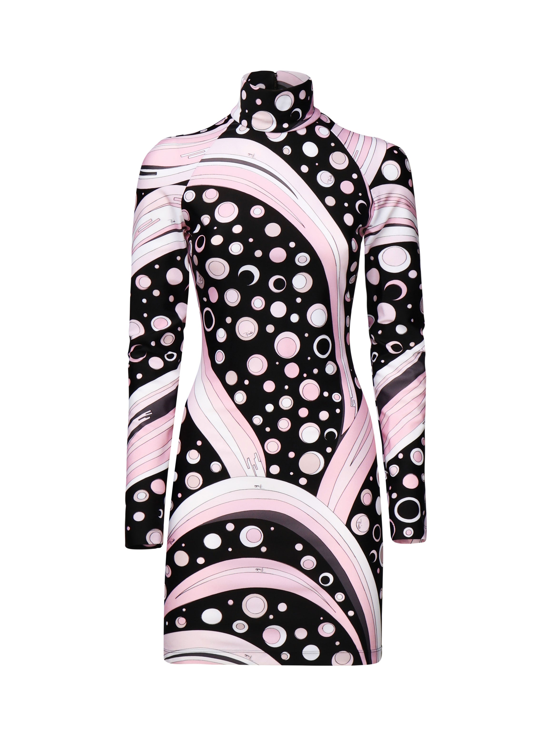 Pucci Dresses Black, Pink Nylon